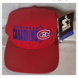 Montreal Canadiens - Starter 1990's Snapback Hat - Vintage